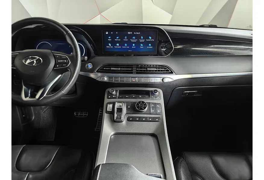 Hyundai Palisade 2.2 - 8AT CRDi (200 л.с.) 7 мест Prestige Черный в АВИЛОН. Слайд №15