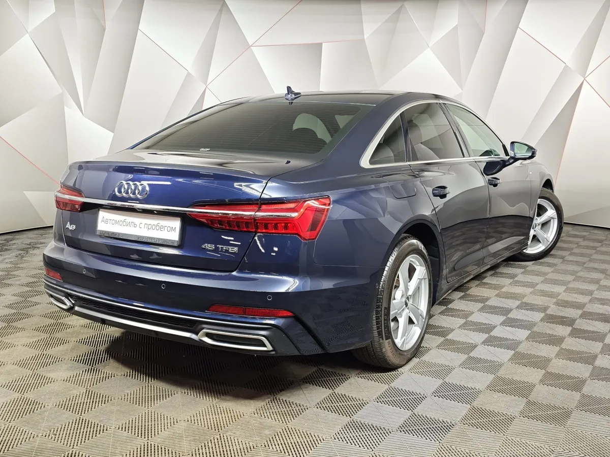 Audi A6 2.0 TFSI S Tronic quattro (252 л.с.) Design Синий в АВИЛОН. Слайд №2