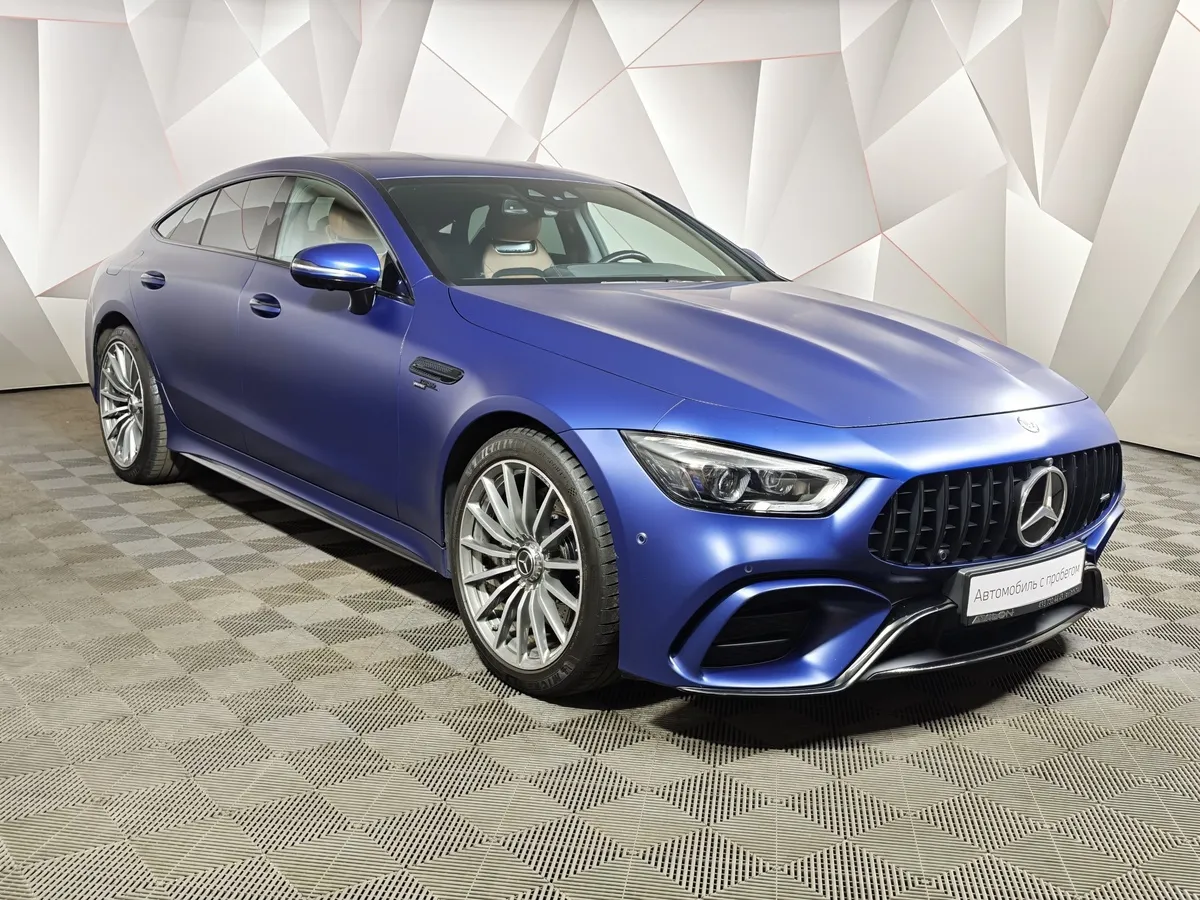 Mercedes-Benz AMG GT 53 4MATIC SPEEDSHIFT TCT 9G Особая серия Синий в АВИЛОН. Слайд №3