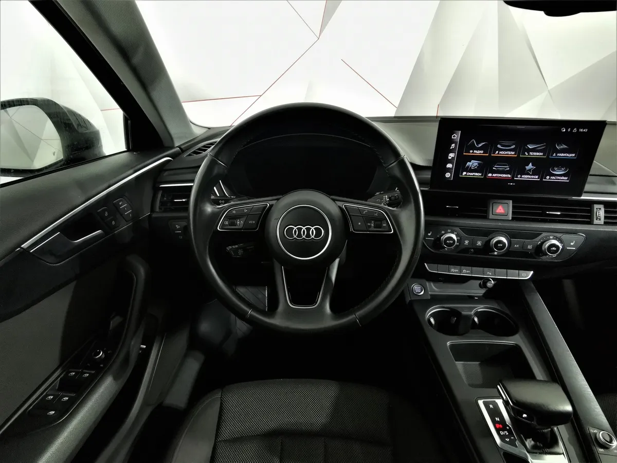 Audi A4 2.0 TDI S tronic (150 л.с.) Design Черный в АВИЛОН. Слайд №23