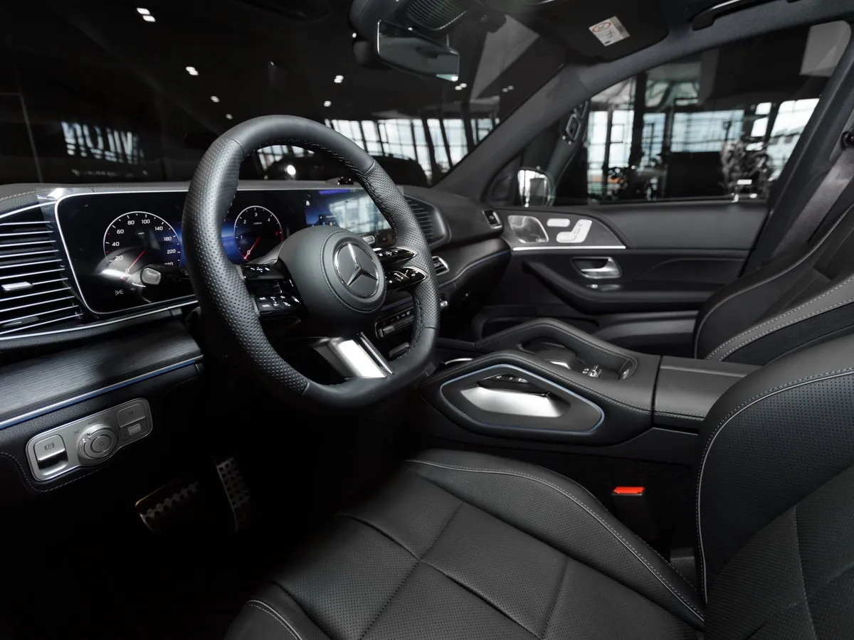Mercedes-Benz GLS 450 d 9G-TRONIC 4Matic (367 л.с.) Серый в АВИЛОН. Слайд №5