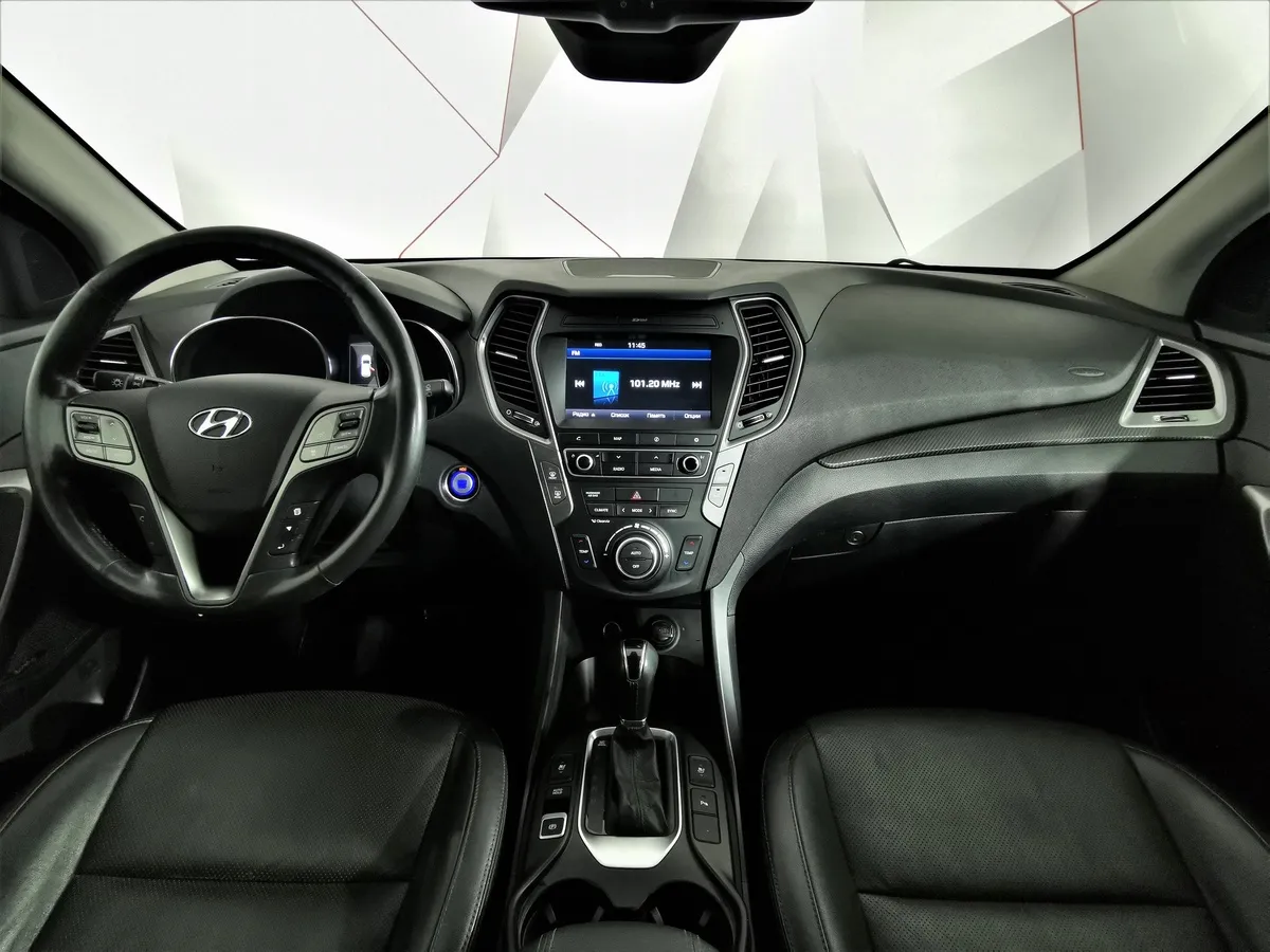 Hyundai Santa Fe 2.2 CRDi AT 4WD (197 л.с.) High-tech Серый в АВИЛОН. Слайд №13