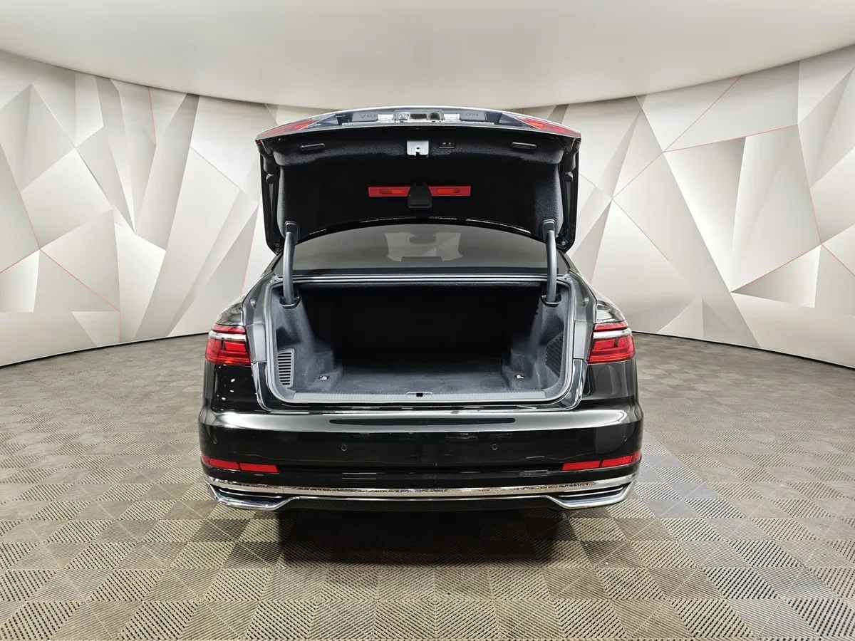 Audi A8 3.0 TFSI L tiptronic quattro (340 л.с.) Черный в АВИЛОН. Слайд №12