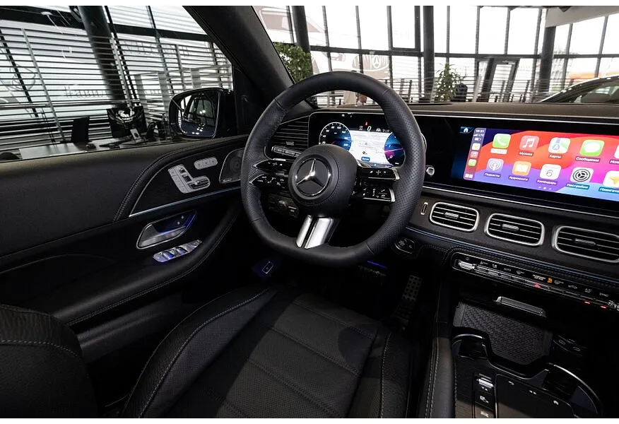 Mercedes-Benz GLS 450 9G-TRONIC 4Matic (381 л.с.) Черный в АВИЛОН. Слайд №15