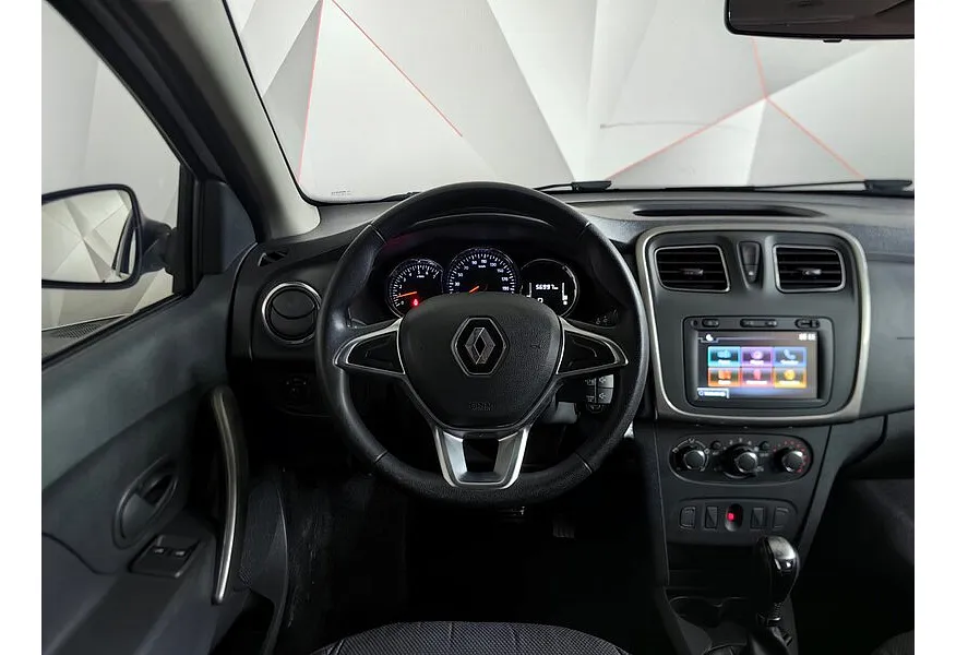 Renault Logan 1.6 AT (102 л.с.) Белый в АВИЛОН. Слайд №19