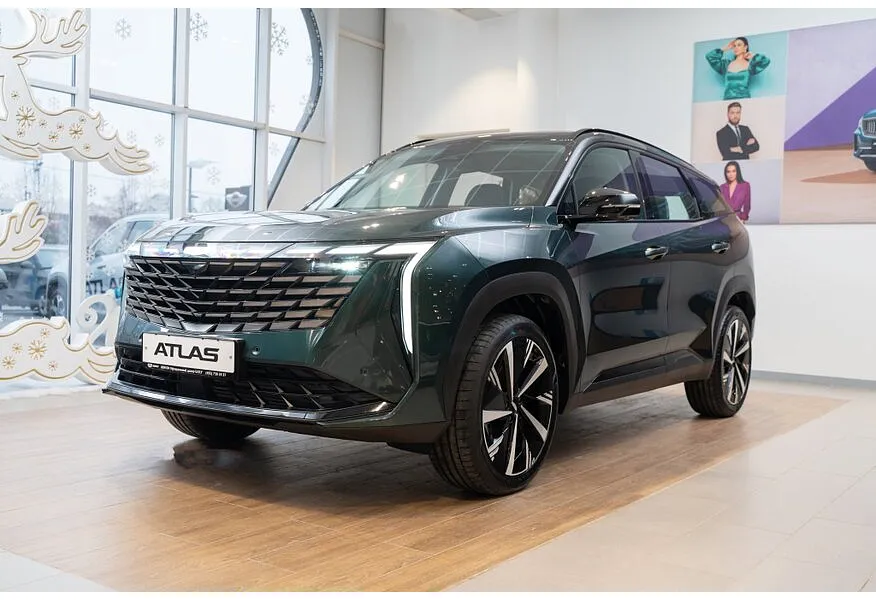 АВИЛОН - Geely Atlas 1.5T DCT FWD (147 л.с.) Luxury Зеленый - slide 9667516