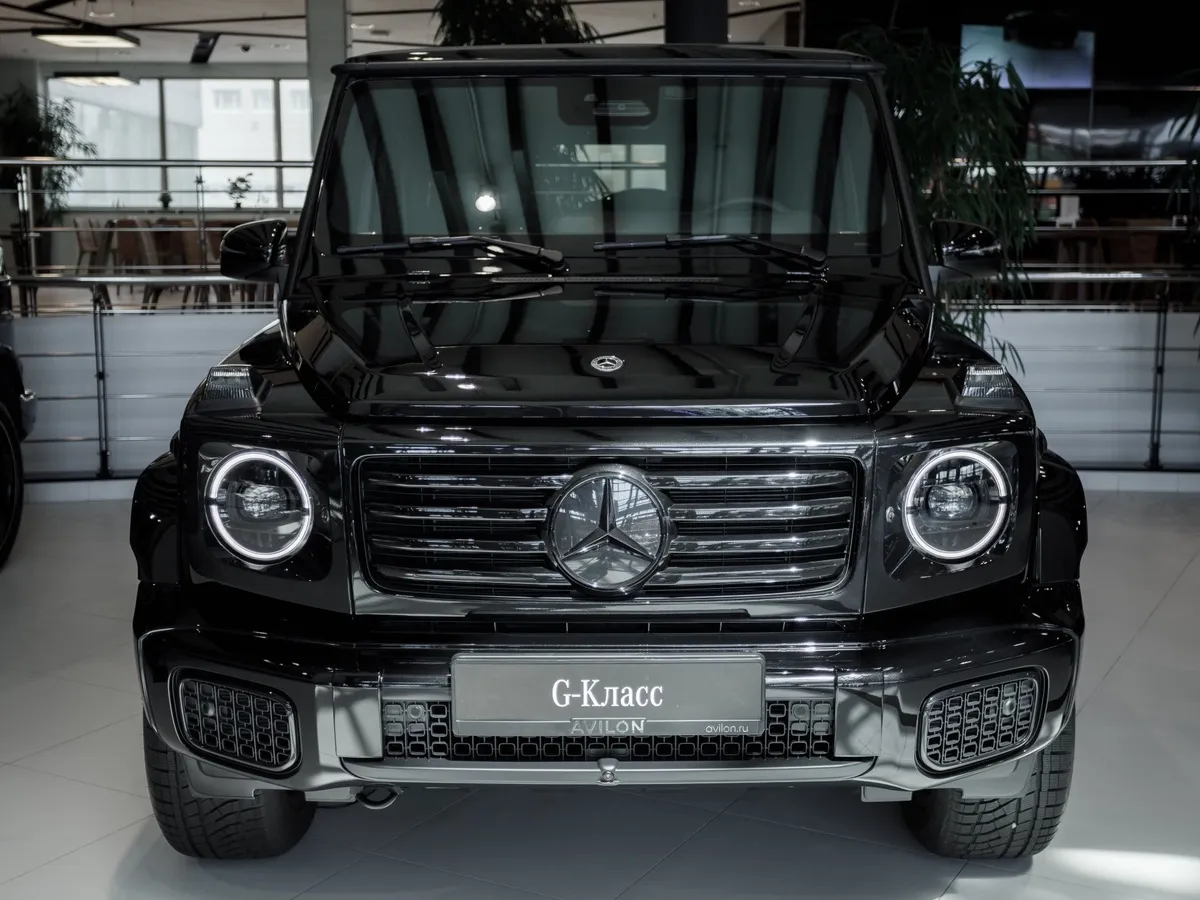 Mercedes-Benz G-Класс 450 D 3.0 9G-TRONIC 4Matic (367 л.с.) Черный в АВИЛОН. Слайд №3