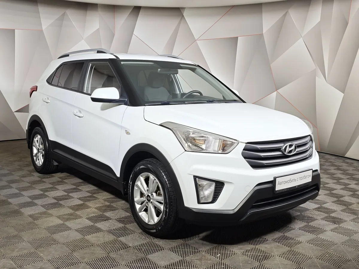 Hyundai Creta 2.0 AT AWD (149 л.с.) Comfort + Advanced Белый в АВИЛОН. Слайд №3
