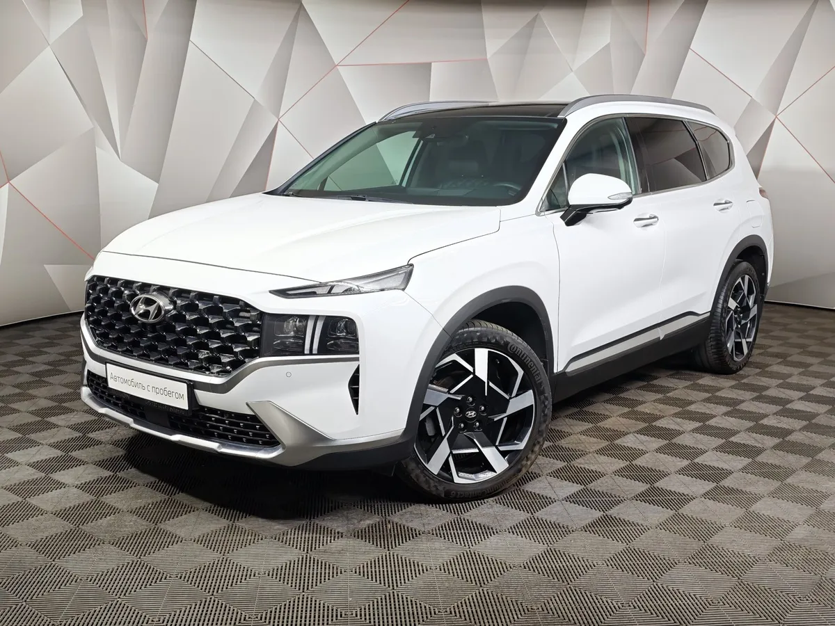 АВИЛОН - Hyundai Santa Fe 3.5 AWD 8AT (249 л.с.) High-Tech Exclusive Белый - slide 10172928