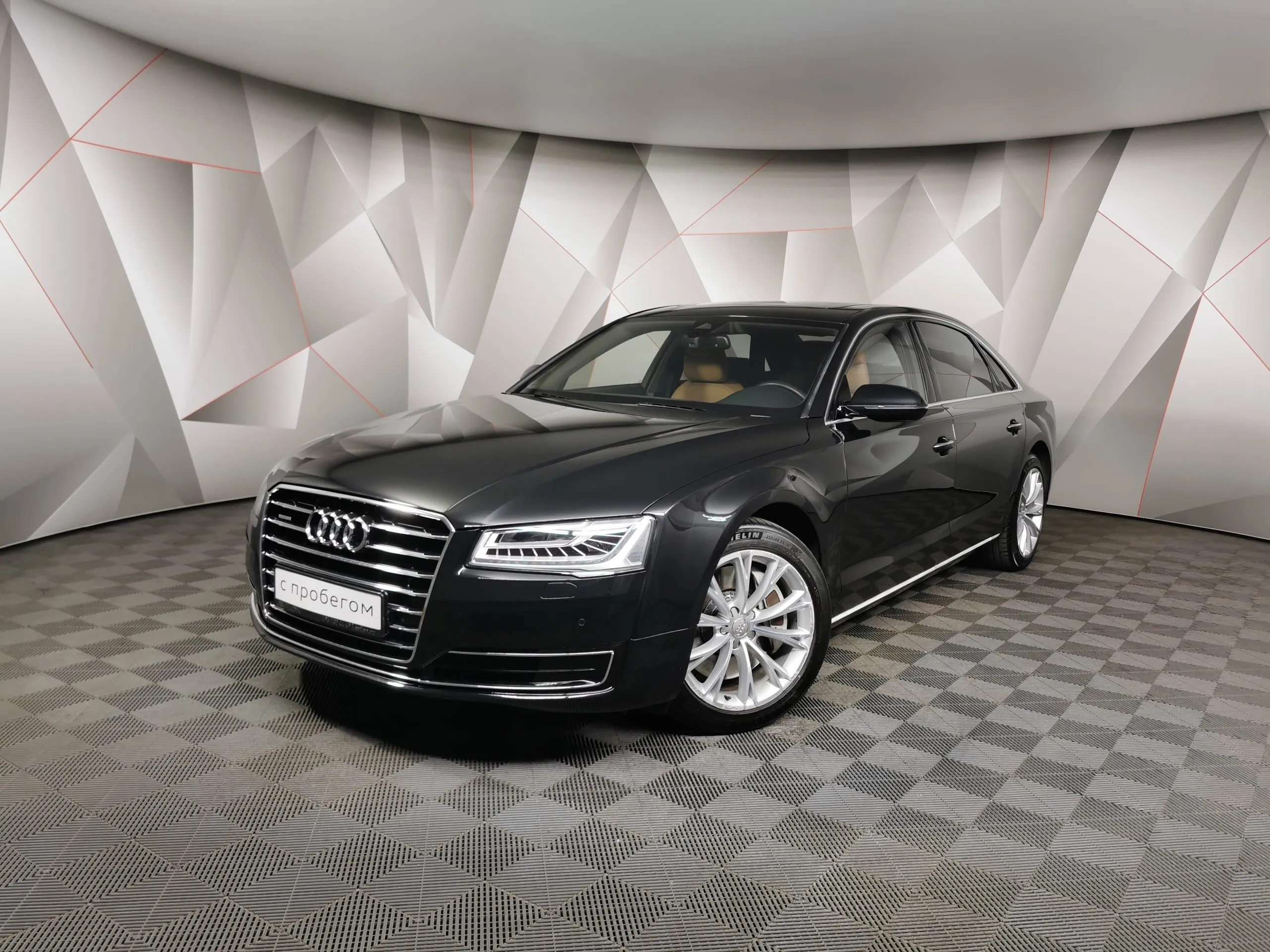 Audi A8 4.0 TFSI L tiptronic quattro (435 л.с.) Черный в Москве №  ТИ-UY41357. Купить Audi A8 III (D4/4H) Рестайлинг Автомат Бензиновый с  пробегом 90980 км. Цена 3499900