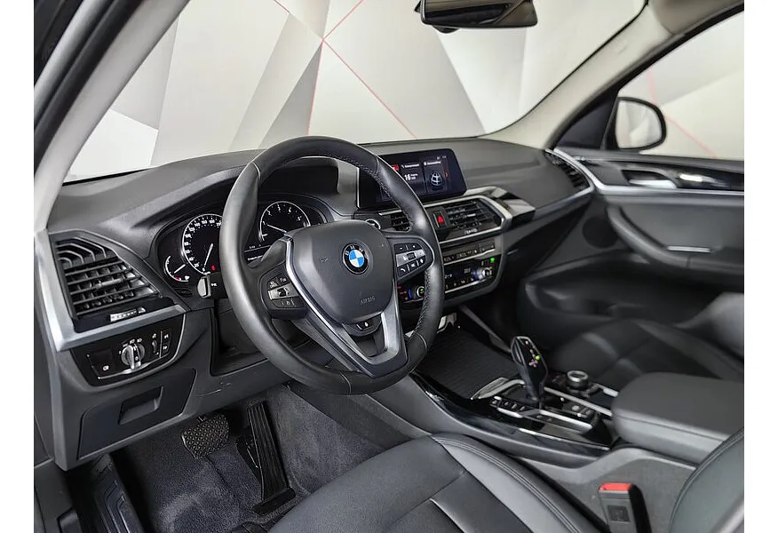 BMW X3 xDrive20i AT (184 л.с.) Черный в АВИЛОН. Слайд №12