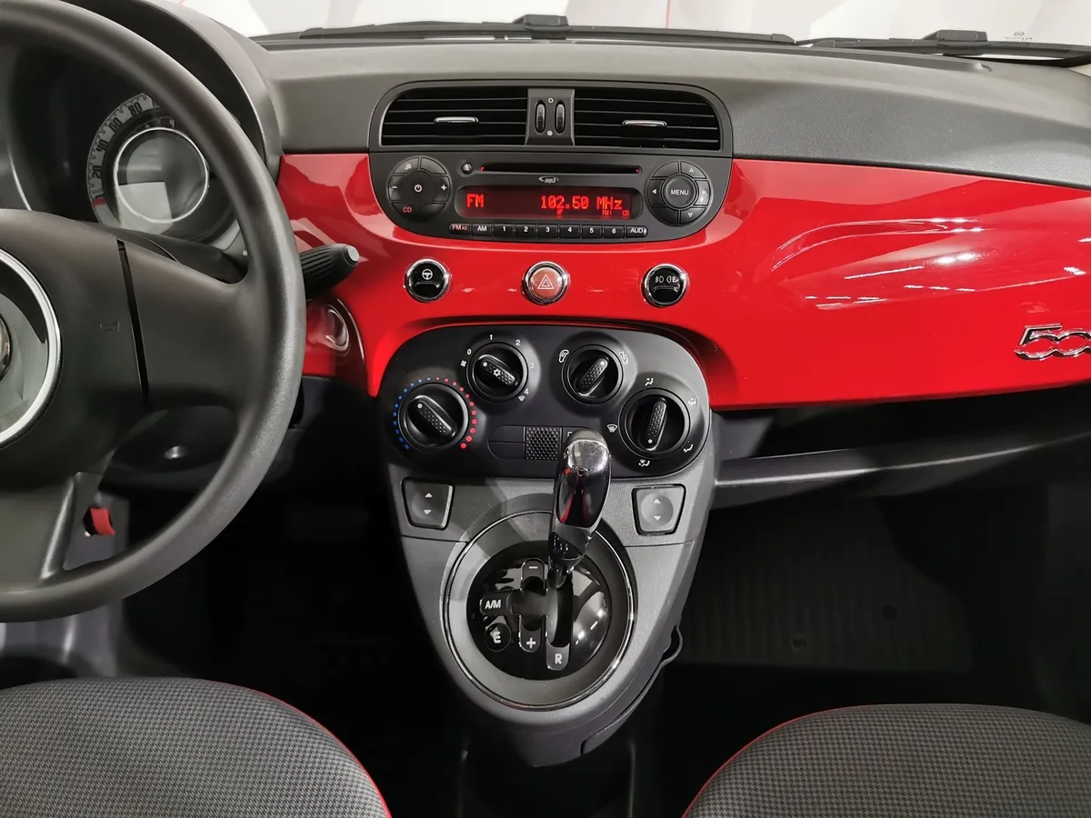 Fiat 500 1.2 AMT (69 л.с.) Красный в АВИЛОН. Слайд №14
