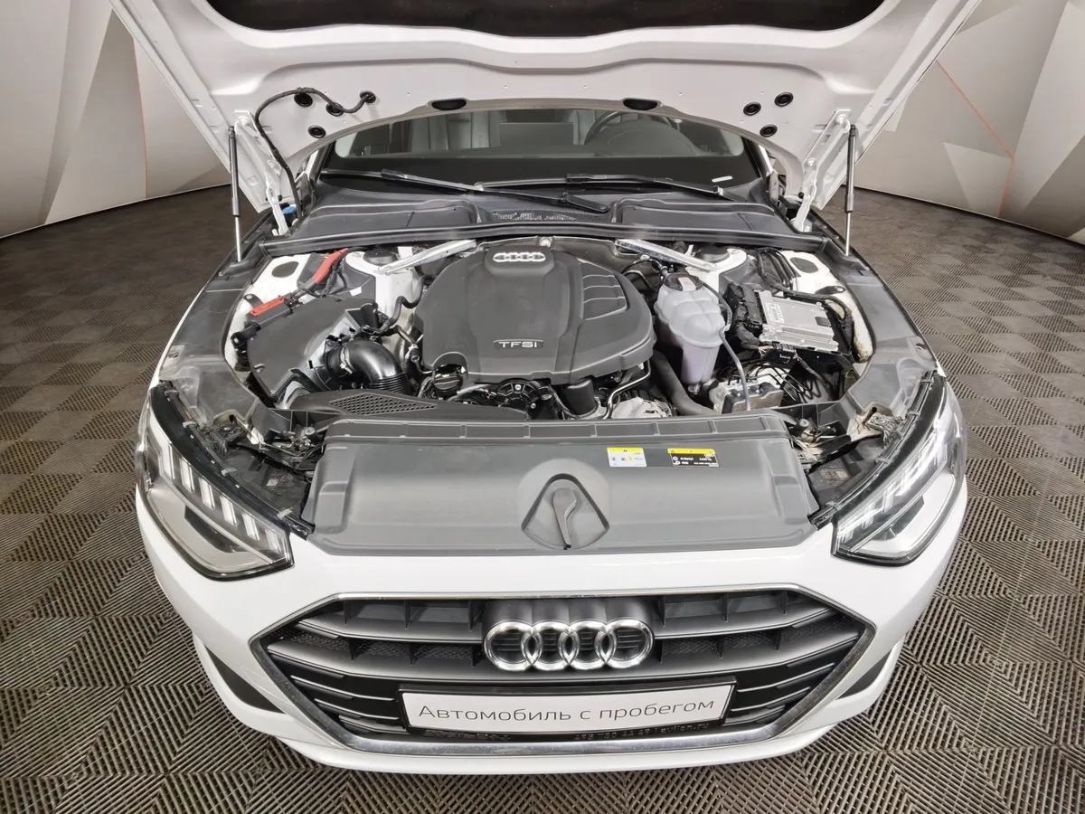 Audi A4 2.0 TFSI S tronic (150 л.с.) Белый в АВИЛОН. Слайд №11