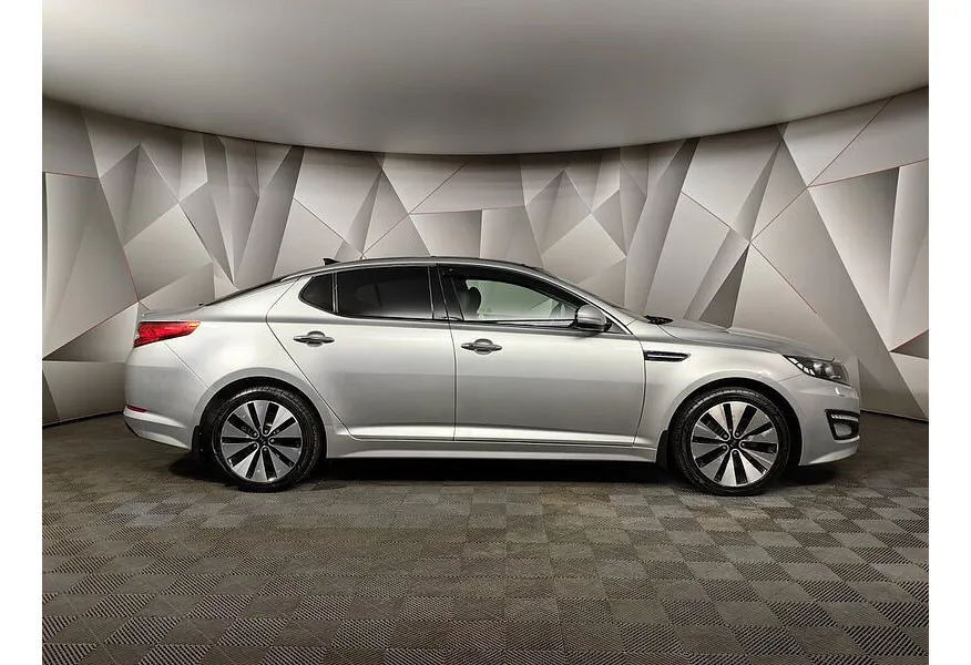 Kia Optima 2.4 MPI AT (180 л.с.) Premium Серебристый в АВИЛОН. Слайд №6