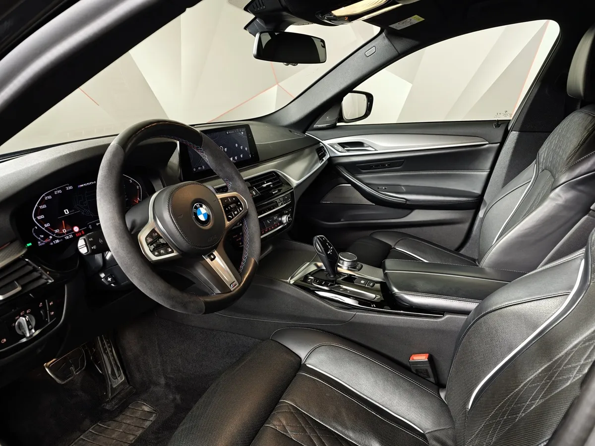 BMW 5 серия M550d xDrive Steptronic (400 л.с.) Черный в АВИЛОН. Слайд №12