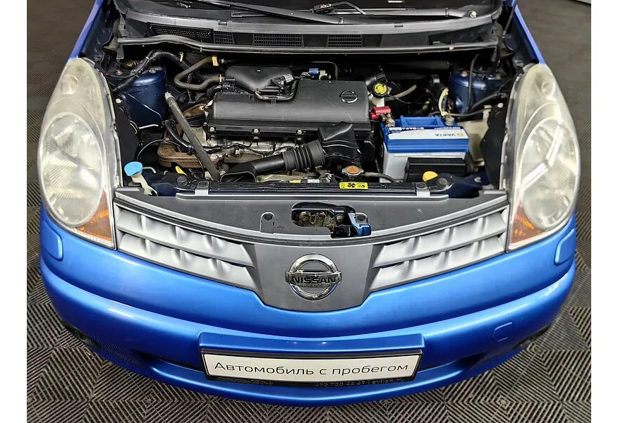 Nissan Note 1.4 MT (88 л.с.) Comfort Синий в АВИЛОН. Слайд №10 Nissan Note 1.4 MT (88 л.с.) Comfort Синий в АВИЛОН. Слайд №10