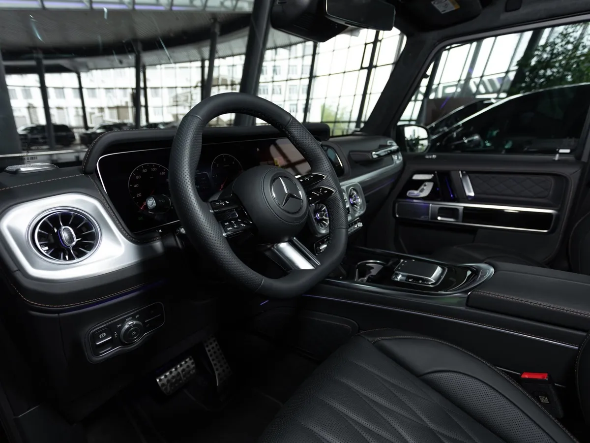 Mercedes-Benz G-Класс 450 D 3.0 9G-TRONIC 4Matic (367 л.с.) Черный в АВИЛОН. Слайд №4