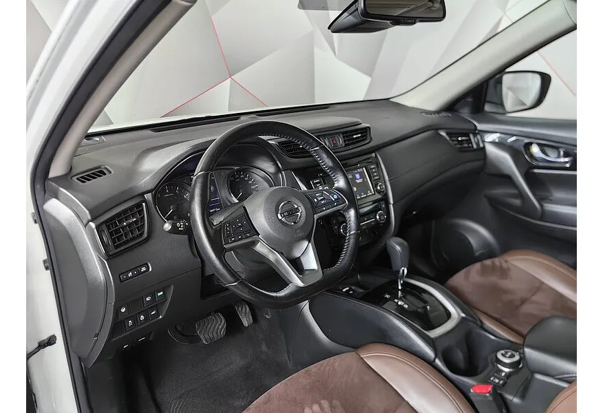 Nissan X-Trail 2.5 CVT AWD (171 л.с.) Белый в АВИЛОН. Слайд №19