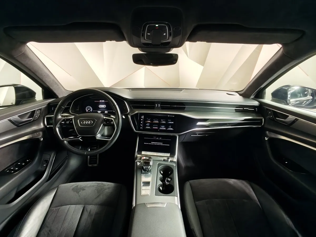 Audi A6 55 TFSI S tronic quattro (340 л.с.) Design Черный в АВИЛОН. Слайд №14