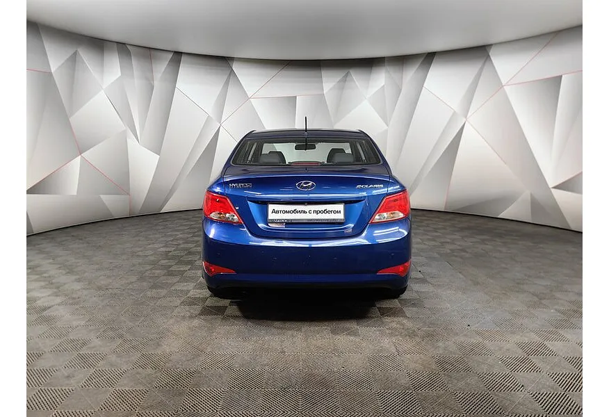 Hyundai Solaris 1.6 AT (123 л.с.) Comfort Синий в АВИЛОН. Слайд №8