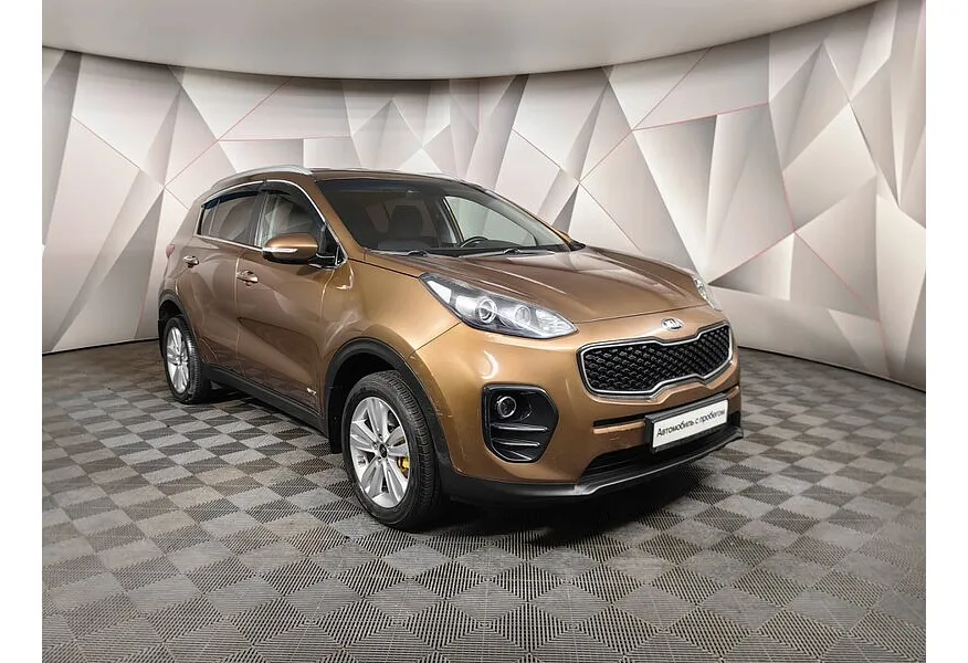 Kia Sportage 2.0 AT 4WD (150 л.с.) Comfort Коричневый в АВИЛОН. Слайд №3