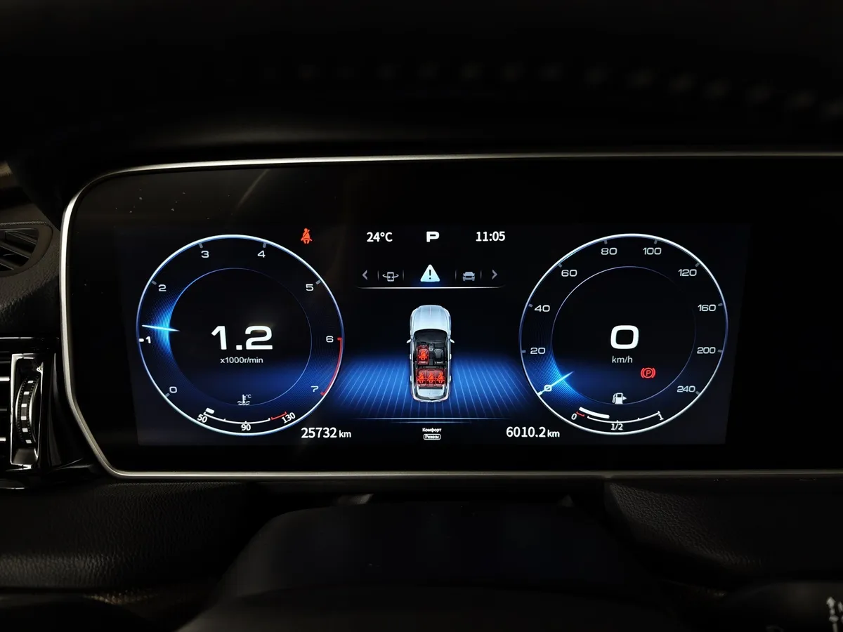Hongqi HS5 2.0 AT 4WD (224 л.с.) Комфорт Черный в АВИЛОН. Слайд №18