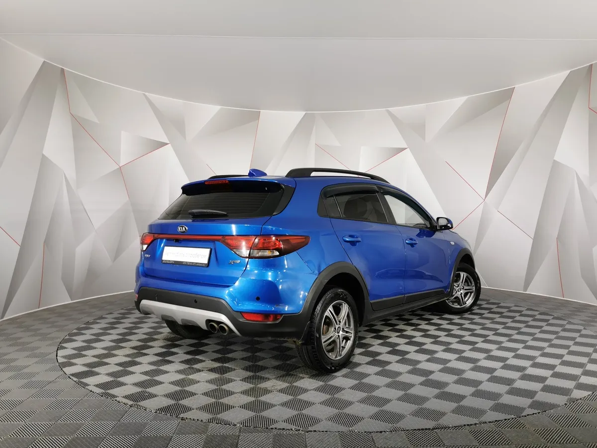 Kia Rio X-Line 1.6 AT (123 л.с.) Comfort Синий в АВИЛОН. Слайд №2
