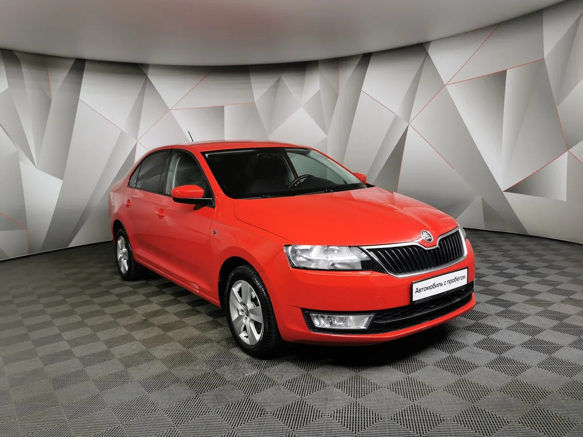 Skoda Rapid 1.4 TSI DSG (125 л.с.) Active Красный в АВИЛОН. Слайд №3