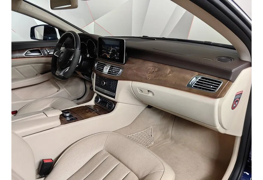 Mercedes-Benz CLS 350 d AT 4Matic (249 л.с.) Синий в АВИЛОН. Слайд №13