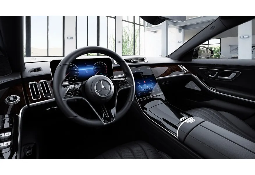 Mercedes-Benz S-Класс S 450 9G-Tronic 4Matic (367 л.с.) Черный в АВИЛОН. Слайд №8