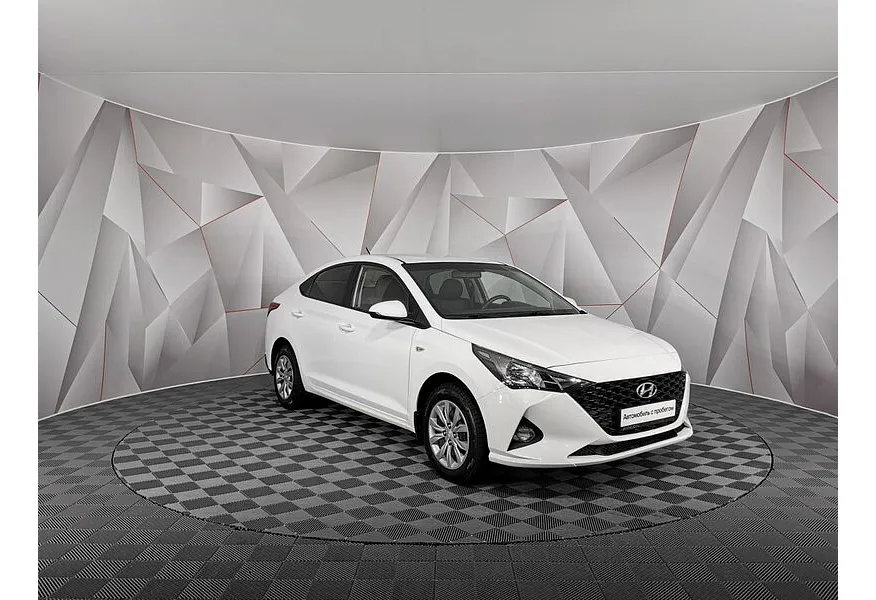 Hyundai Solaris 1.6 AT (123 л.с.) Comfort Белый в АВИЛОН. Слайд №3