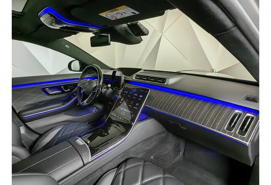 Mercedes-Benz S-Класс Maybach S 580 9G-Tronic 4Matic (503 л.с.) Night Series Черный в АВИЛОН. Слайд №13