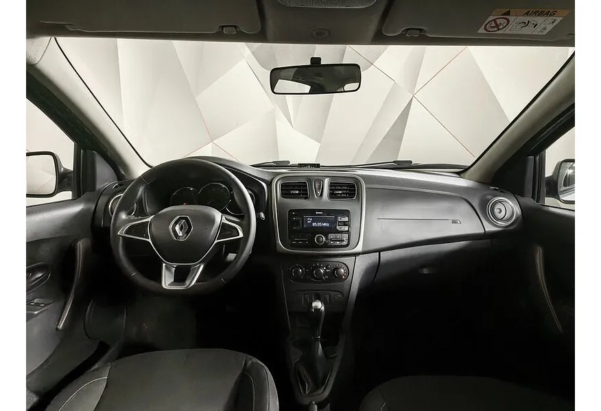 Renault Logan 1.6 AT FWD (102 л.с.) Серый в АВИЛОН. Слайд №14