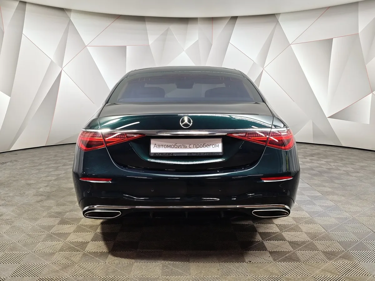 Mercedes-Benz S-Класс S 450 9G-Tronic 4Matic (367 л.с.) Зеленый в АВИЛОН. Слайд №8