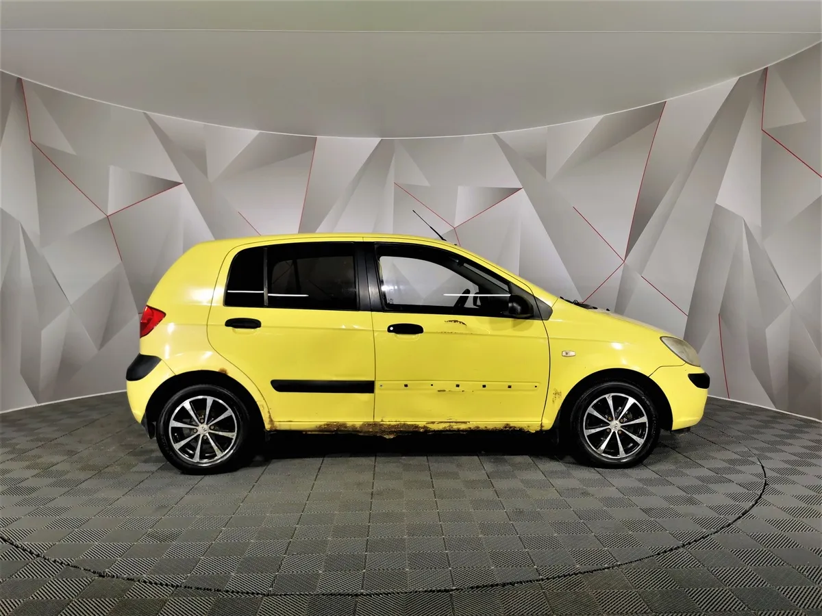 Hyundai Getz 1.4 MT (97 л.с.) Желтый в АВИЛОН. Слайд №6