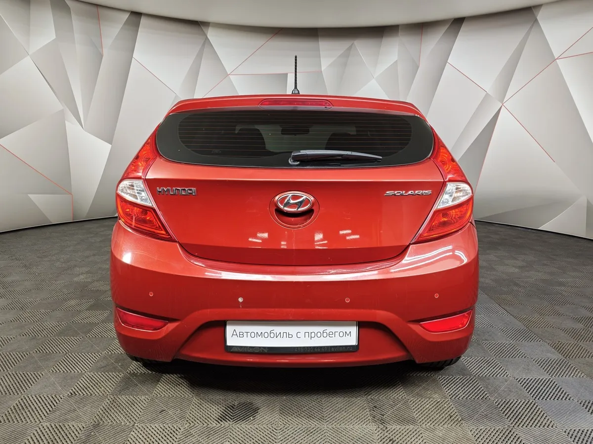 Hyundai Solaris 1.6 AT (123 л.с.) Active Красный в АВИЛОН. Слайд №8