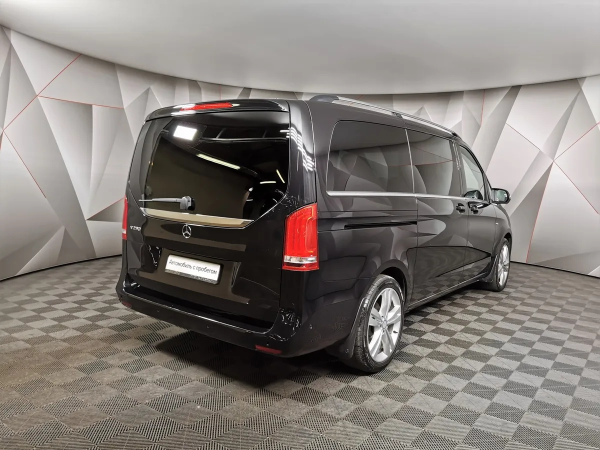 Mercedes-Benz V-Класс V 250 d AT L2 (190 л.с.) AVANTGARDE Черный в АВИЛОН. Слайд №2