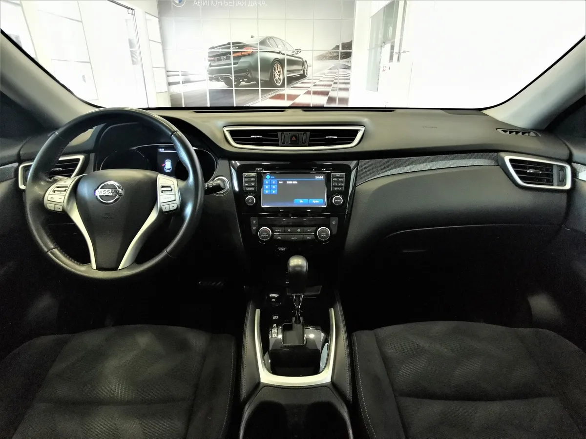 Nissan X-Trail 2.5 CVT AWD (171 л.с.) Черный в АВИЛОН. Слайд №12