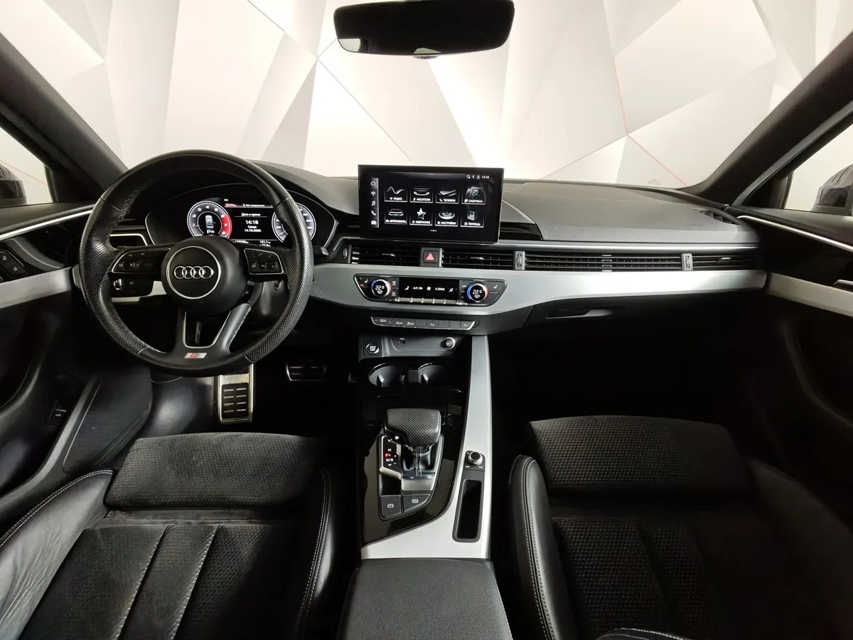 Audi A4 2.0 TFSI S tronic (150 л.с.) Sport Черный в АВИЛОН. Слайд №14
