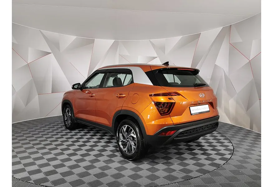 Hyundai Creta 2.0 AT 2WD (149 л.с.) Lifestyle + Winter Оранжевый в АВИЛОН. Слайд №7