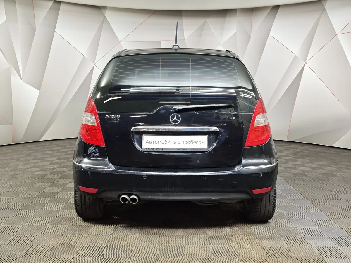 Mercedes-Benz A-Класс A 200 Turbo Autotronic (193 л.с.) Черный в АВИЛОН. Слайд №8