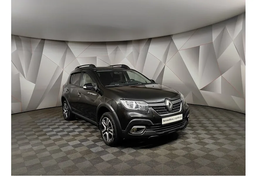 АВИЛОН - Renault Sandero 1.6 CVT (113 л.с.) Stepway Life City Черный - slide 1