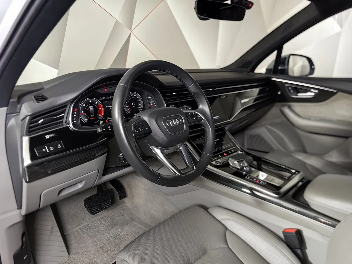 Audi Q7 3.0 TDI Tiptronic quattro (249 л.с.) Белый в АВИЛОН. Слайд №19