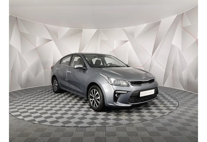 Kia Rio 1.6 AT (123 л.с.) Prestige Серый в АВИЛОН. Слайд №3