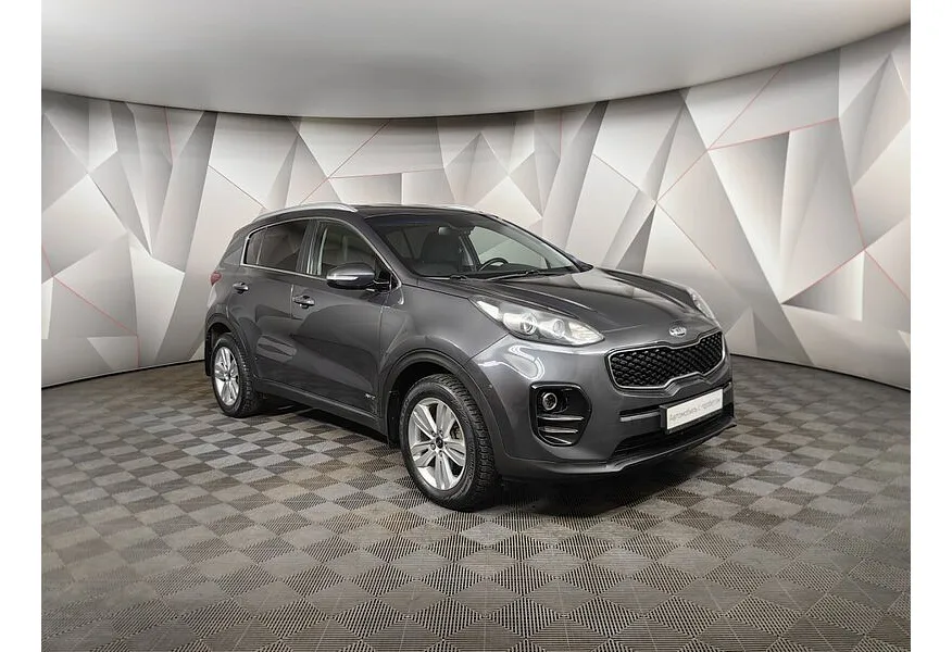 Kia Sportage 2.0 AT 4WD (150 л.с.) Luxe Серый в АВИЛОН. Слайд №3