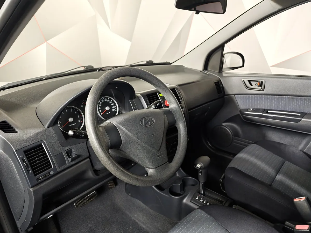 Hyundai Getz 1.4 AT (97 л.с.) Черный в АВИЛОН. Слайд №17