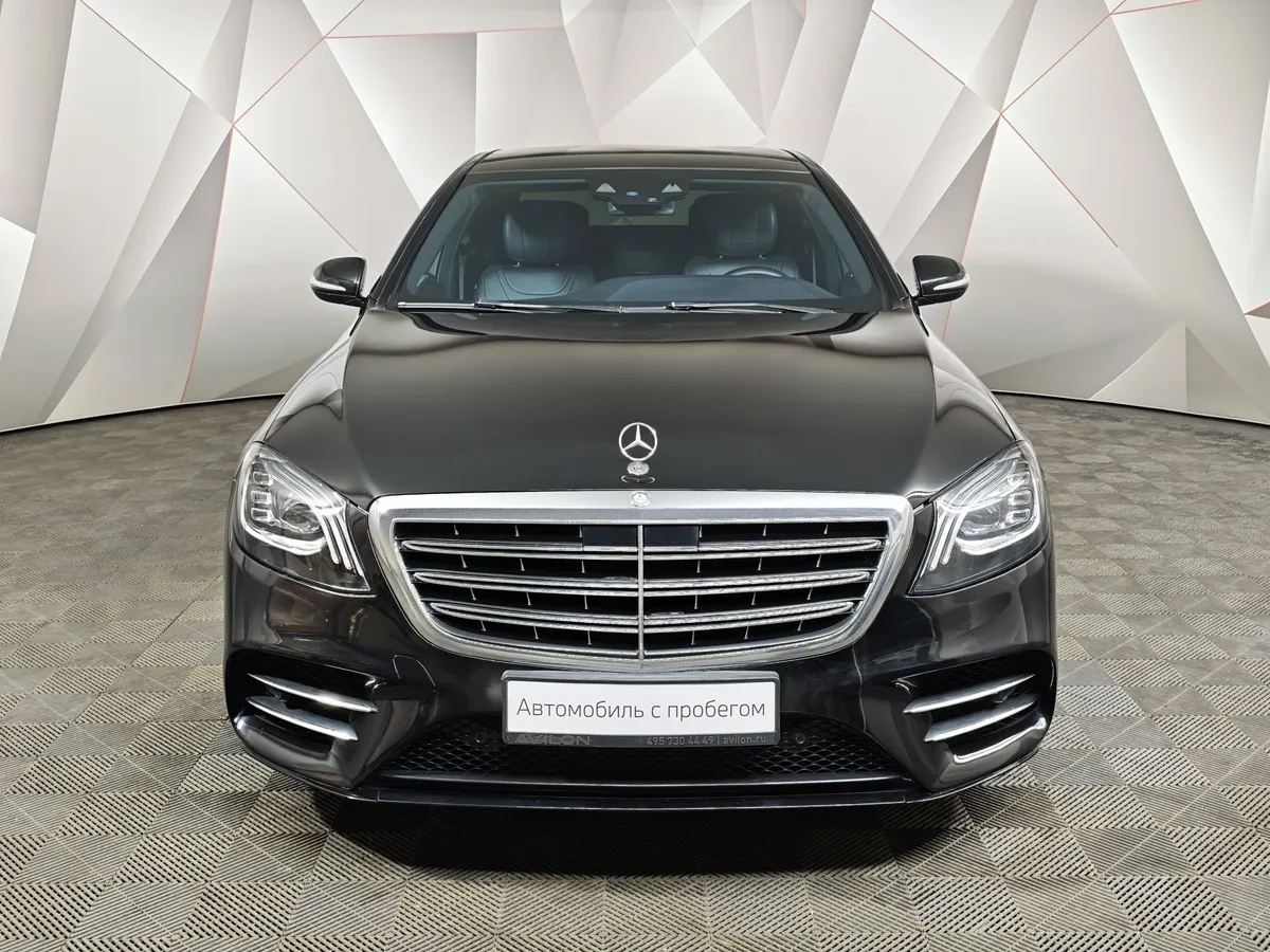 Mercedes-Benz S-Класс S 350 d 9G-Tronic 4Matic длинная база (249 л.с.) Черный в АВИЛОН. Слайд №7