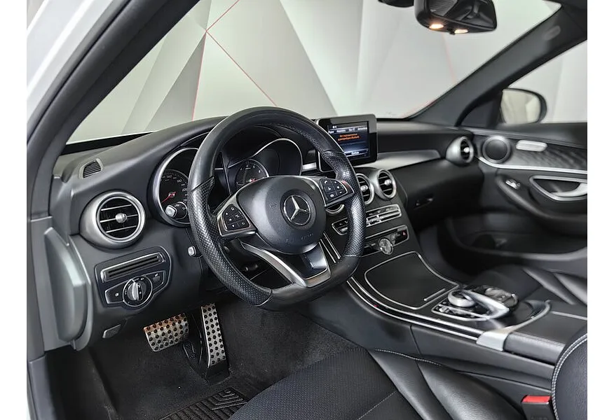 Mercedes-Benz C-Класс C 180 9G-TRONIC (150 л.с.) Sport Белый в АВИЛОН. Слайд №18