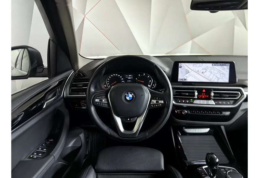 BMW X3 xDrive20d AT (190 л.с.) Base Локальная сборка Черный в АВИЛОН. Слайд №15