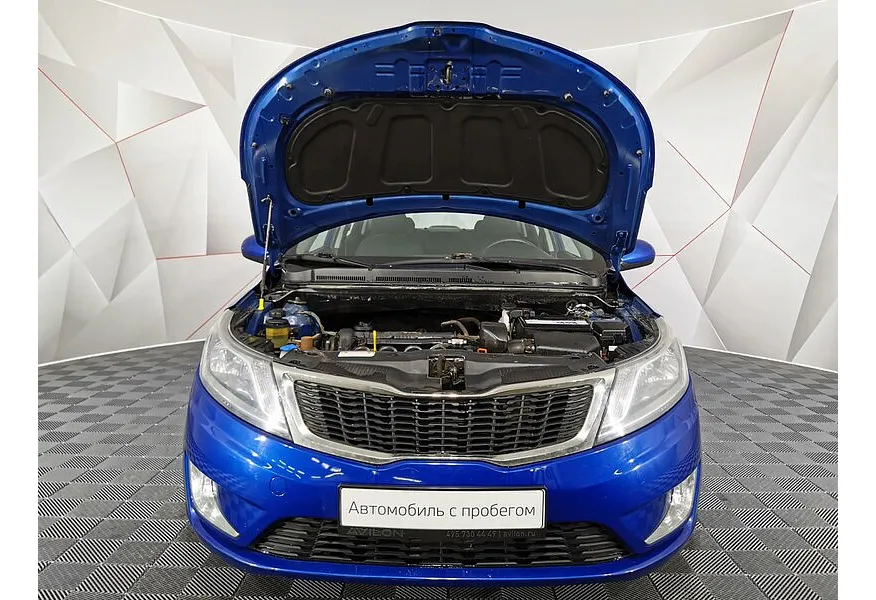 Kia Rio 1.6 AT (123 л.с.) Синий в АВИЛОН. Слайд №11